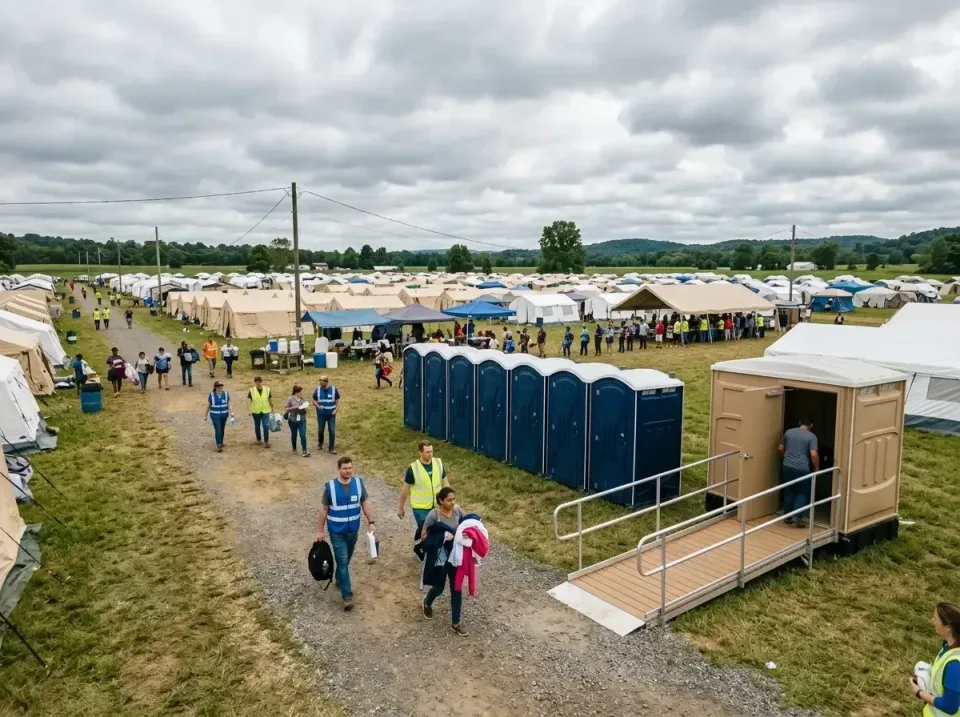 disaster-relief-camp-restrooms-010 — frequently asked questions, Dumpster & Portable Bathrooms Rental in Bonne Terre, MO